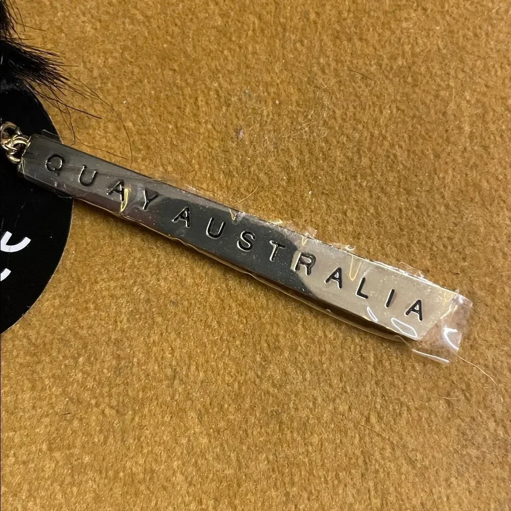 Quay X Jenner PomPom Keychain NEW
